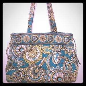Vera Bradley Peacock print purse